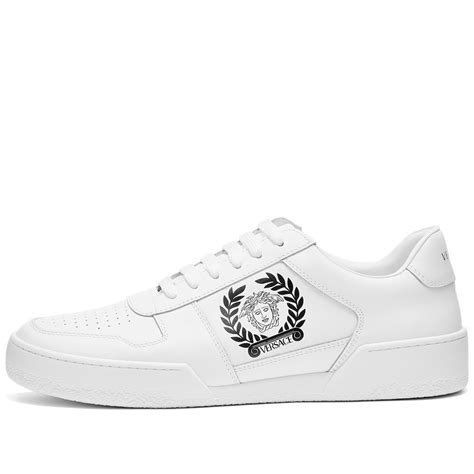 versace off-white 3d medusa sneakers|versace medusa shoes women.